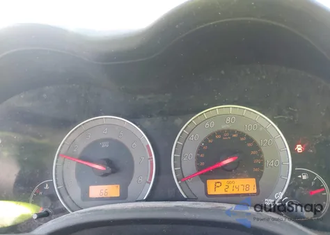 2010 Toyota Corolla S из США, поврежденный, VIN 1NXBU4EE7AZ341586